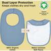 8-Pack Urban Drool Bibs Set for Baby Boys and Girls, Boho - Bibs - 3