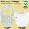 8-Pack Urban Drool Bibs Set for Baby Boys and Girls, Nordic - Bibs - 3