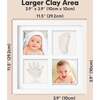 Ever Baby Hand & Footprint Keepsake Frame, Alpine White - Keepsakes & Mementos - 4