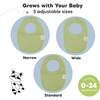 8-Pack Urban Drool Bibs Set for Baby Boys and Girls, Boho - Bibs - 4