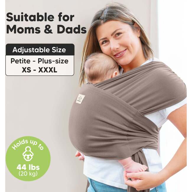 D-Lite Wrap Carrier, Copper Gray - Carriers - 4