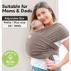 D-Lite Wrap Carrier, Copper Gray - Carriers - 4
