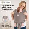 D-Lite Wrap Carrier, Copper Gray - Carriers - 5