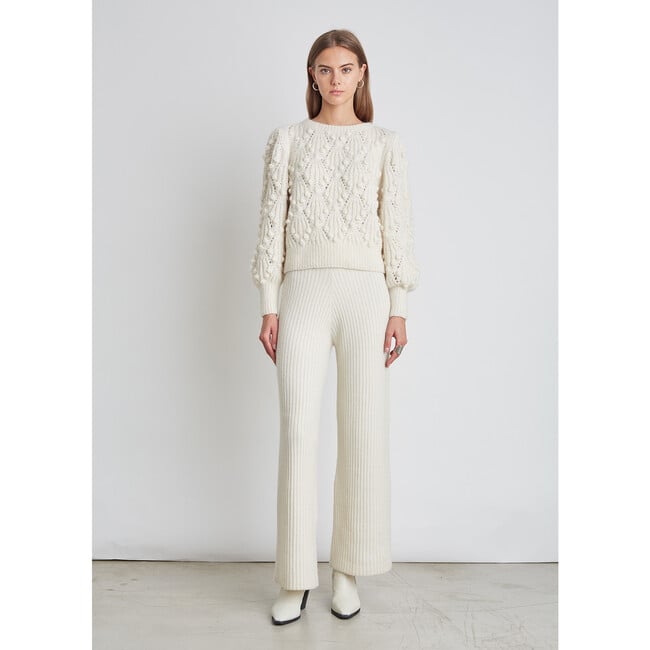 Women's Marisa Sweater, Ivory - Sweaters - 2