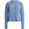 Women's Carly Sweater, Peri Blue - Sweaters - 1 - thumbnail