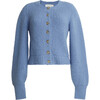 Women's Becca Cardi, Peri Blue - Sweaters - 1 - thumbnail