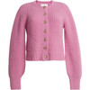 Women's Becca Cardi, Taffy Pink - Sweaters - 1 - thumbnail