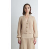 Women's Sara Cardi, Pale Camel - Sweaters - 2