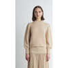 Women's Kate Sweater, Pale Camel - Sweaters - 2
