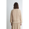 Women's Sara Cardi, Pale Camel - Sweaters - 3