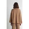 Women's Uma Poncho, Camel - Sweaters - 3