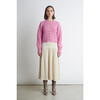 Women's Becca Cardi, Taffy Pink - Sweaters - 4