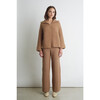 Women's Uma Poncho, Camel - Sweaters - 4