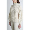 Women's Lyla Sweater, Ivory - Sweaters - 5