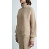 Women's Ali Sweater, Pale Camel - Sweaters - 5