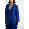 Women's Sara Cardi, Cobalt Blue - Sweaters - 5