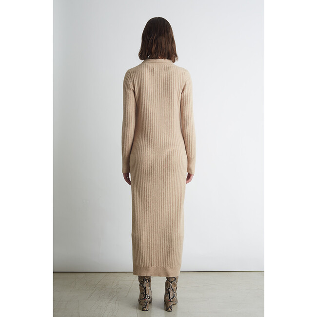 Women's Eden Dress, Pale Camel - Dresses - 3