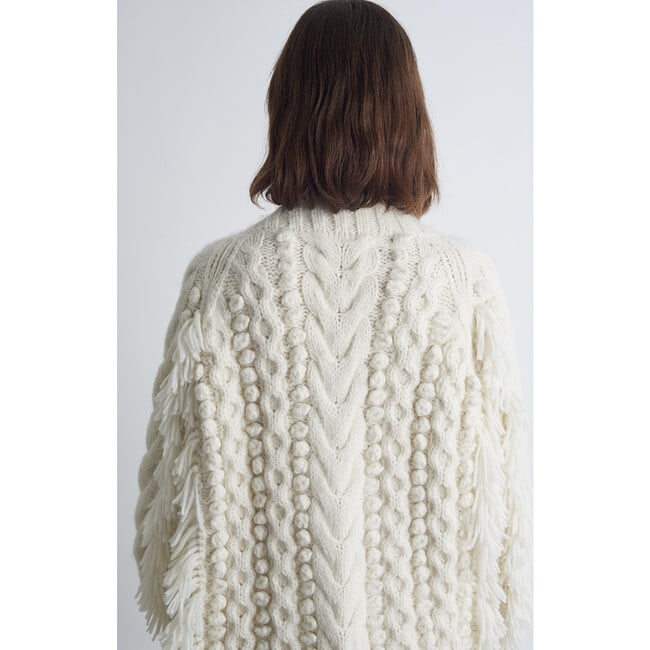 Women's Athena Cardi, Ivory - Cardigans - 7