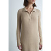 Women's Eden Dress, Pale Camel - Dresses - 4