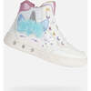 Skylin Unicorn Light Up High Top Sneakers, White - Sneakers - 2