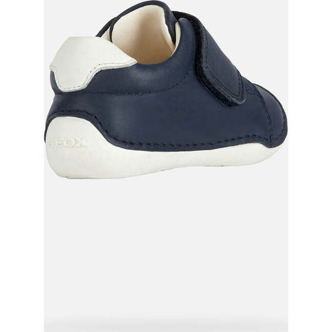 Tutim Puppy Velcro Shoes, Navy - Sneakers - 5