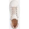 Nettuno Rose Gold Tab Sneakers, White - Sneakers - 5