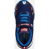 Bayonyc Captain America Light Up Sneakers, Navy - Sneakers - 6