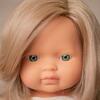 Colourful Edition Collection - Baby Doll Caucasian Dirty Blond Girl 15" (cream rompers) - Dolls - 2