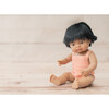Colourful Edition Collection - Baby Doll Hispanic Girl 15” (salmon rompers) - Dolls - 5