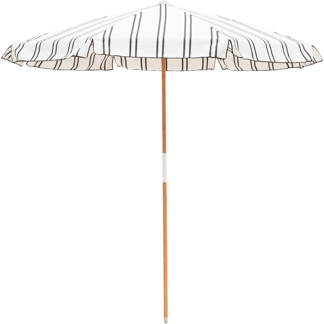 Amalfi Umbrella, Black Two Stripe