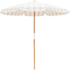 Amalfi Umbrella, Sand Two Stripe - Umbrellas - 1 - thumbnail