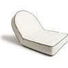 Reclining Pillow Lounger, Antique White - Pillows - 1 - thumbnail