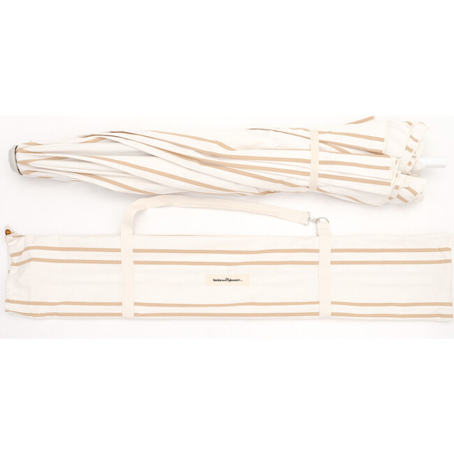 Amalfi Umbrella, Sand Two Stripe - Umbrellas - 4