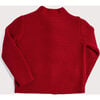 Toggle Fastening Knitted Cardigan, Red - Cardigans - 5