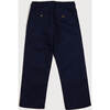 Pocket Detail Chino Trousers, Navy - Pants - 4