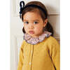 Openwork Buttoned Cardigan, Mustard - Cardigans - 3
