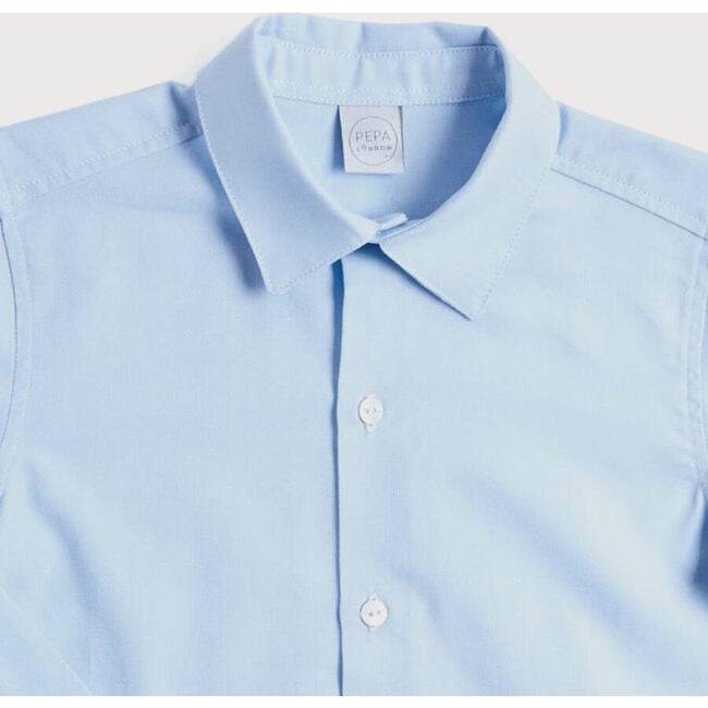 Classic Oxford Shirt, Blue - Shirts - 3