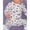 The Organic Zipper Footie, Trick or Treat - Footie Pajamas - 2