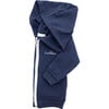 Hooded Zip-up Sweatshirt, Navy - Sweatshirts - 1 - thumbnail