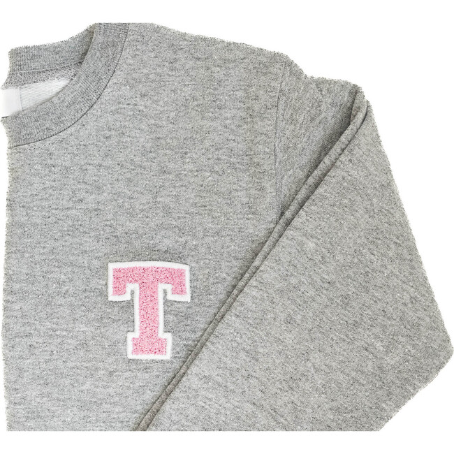 Varsity Sweatshirt, Gray - Sweatshirts - 2