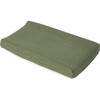 Cotton Muslin Changing Pad Cover, Fern - Changing Pads - 1 - thumbnail