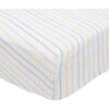 Cotton Muslin Crib Sheet, Unicorn Stripe - Crib Sheets - 2