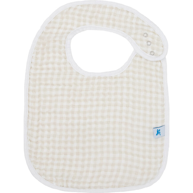 Cotton Muslin Classic Bib, Farmyard (Pack Of 3) - Bibs - 4
