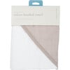 Cotton Muslin & Terry Hooded Infant Towel, Porpoise - Towels - 4