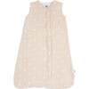 Cotton Muslin Slee Bag X-Large, Taupe Cross - Infant - 1 - thumbnail