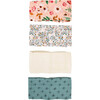 Cotton Muslin Squares, Vintage Floral (Pack Of 4) - Swaddles - 2