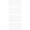 Cotton Muslin Squares, White (Pack Of 4) - Swaddles - 2