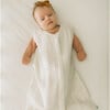 Cotton Muslin Sleep Bag Small, Tan Gingham - Infant - 5