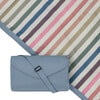 Outdoor Blanket 5x10, Chroma Rugby Stripe - Swaddles - 1 - thumbnail