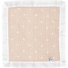 Cotton Muslin Security Blanket, Taupe Cross (Pack Of 3) - Swaddles - 2